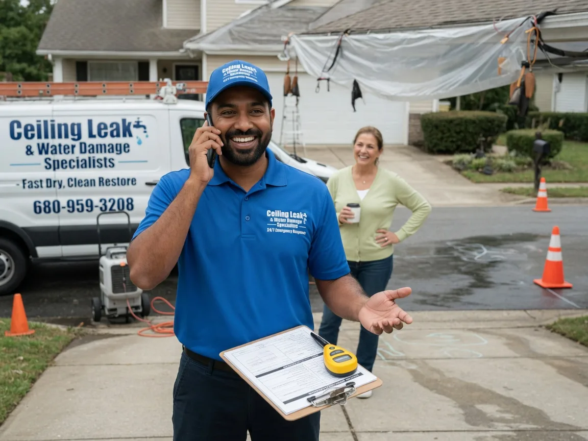 Ceiling Leak Cleanup Holloway, MN FAQs